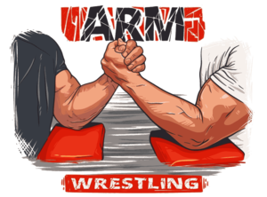 ARM WRESTLING / ON THE TABLE